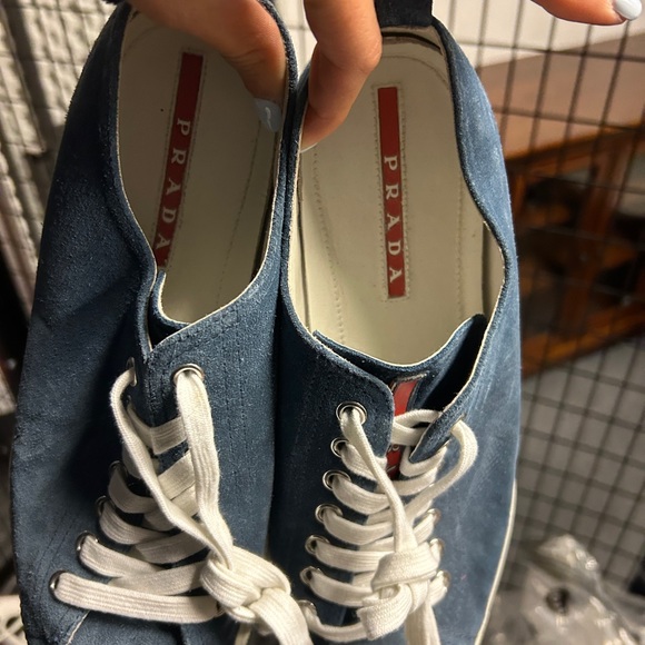 Men’s suede Prada shoes size 7. - Picture 3 of 4